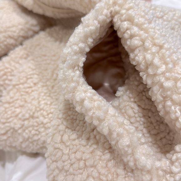 NWOT J Crew Plush Teddy Sherpa Vest sz L TOP RATED BA526 - Picture 7 of 10